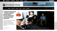 Desktop Screenshot of marketers.lu